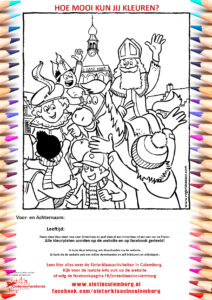 Tekening voor Sinterklaas